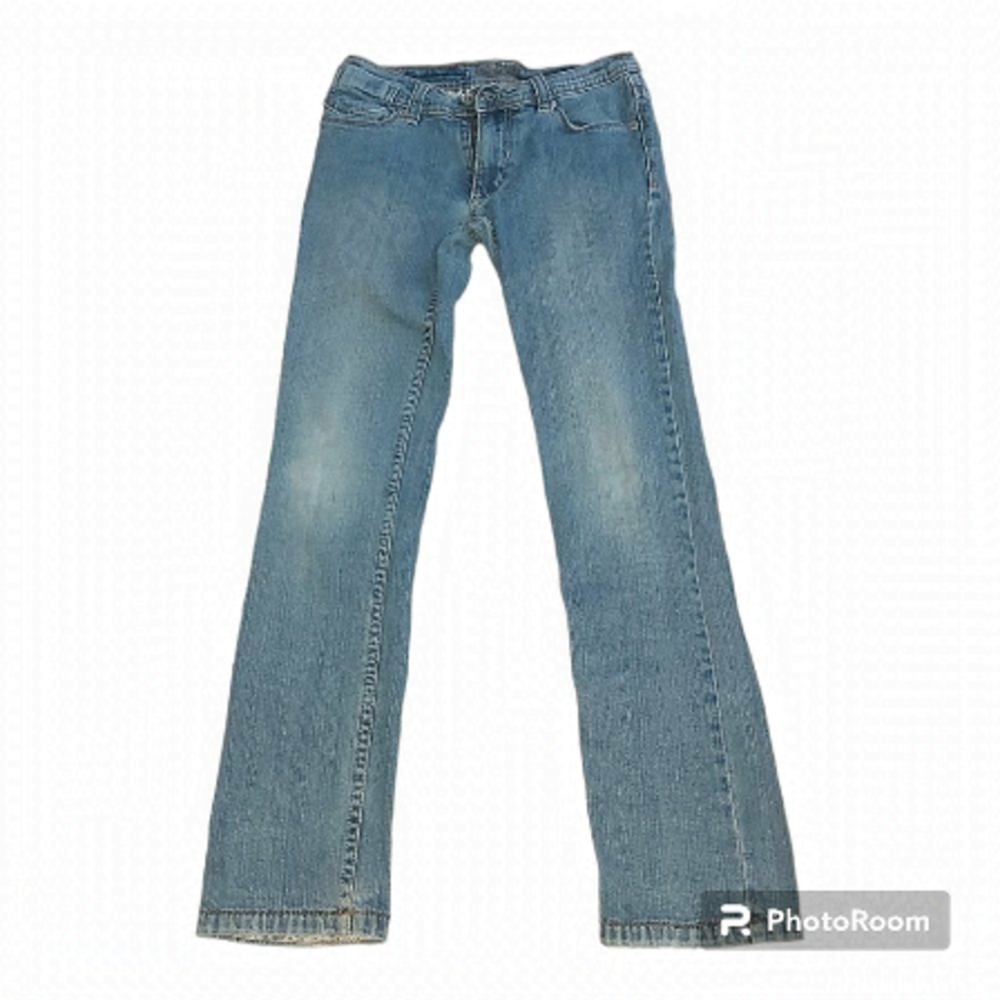 GIRLS Size 26 West 49 Jeans Denim Cotton Straight Legged Low Rise Jeans